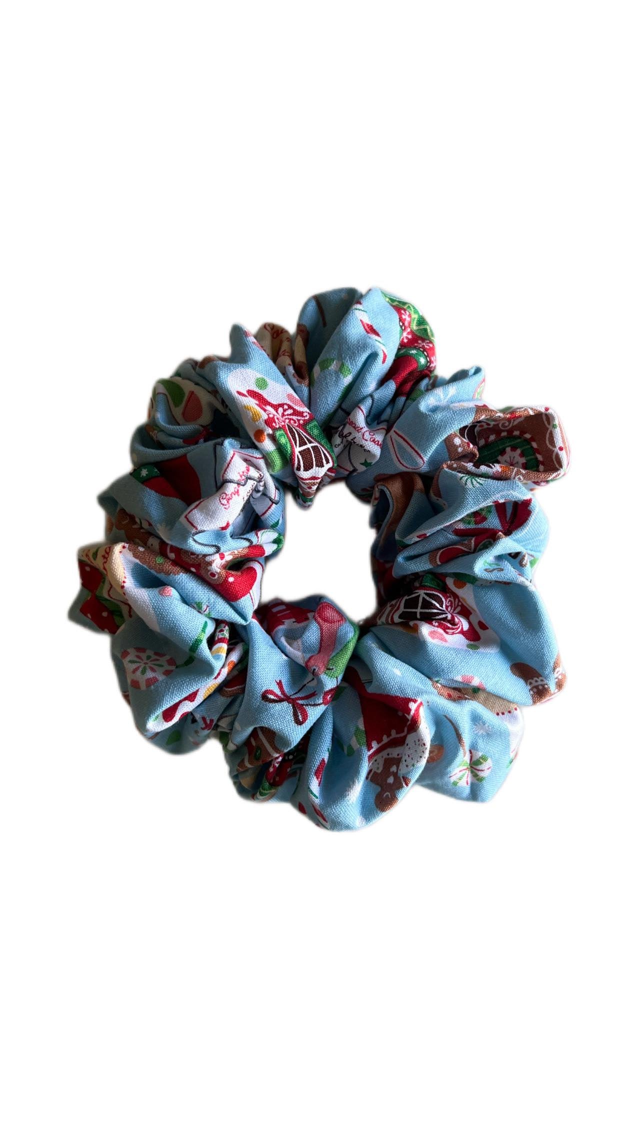 Gingerbread House Scrunchie