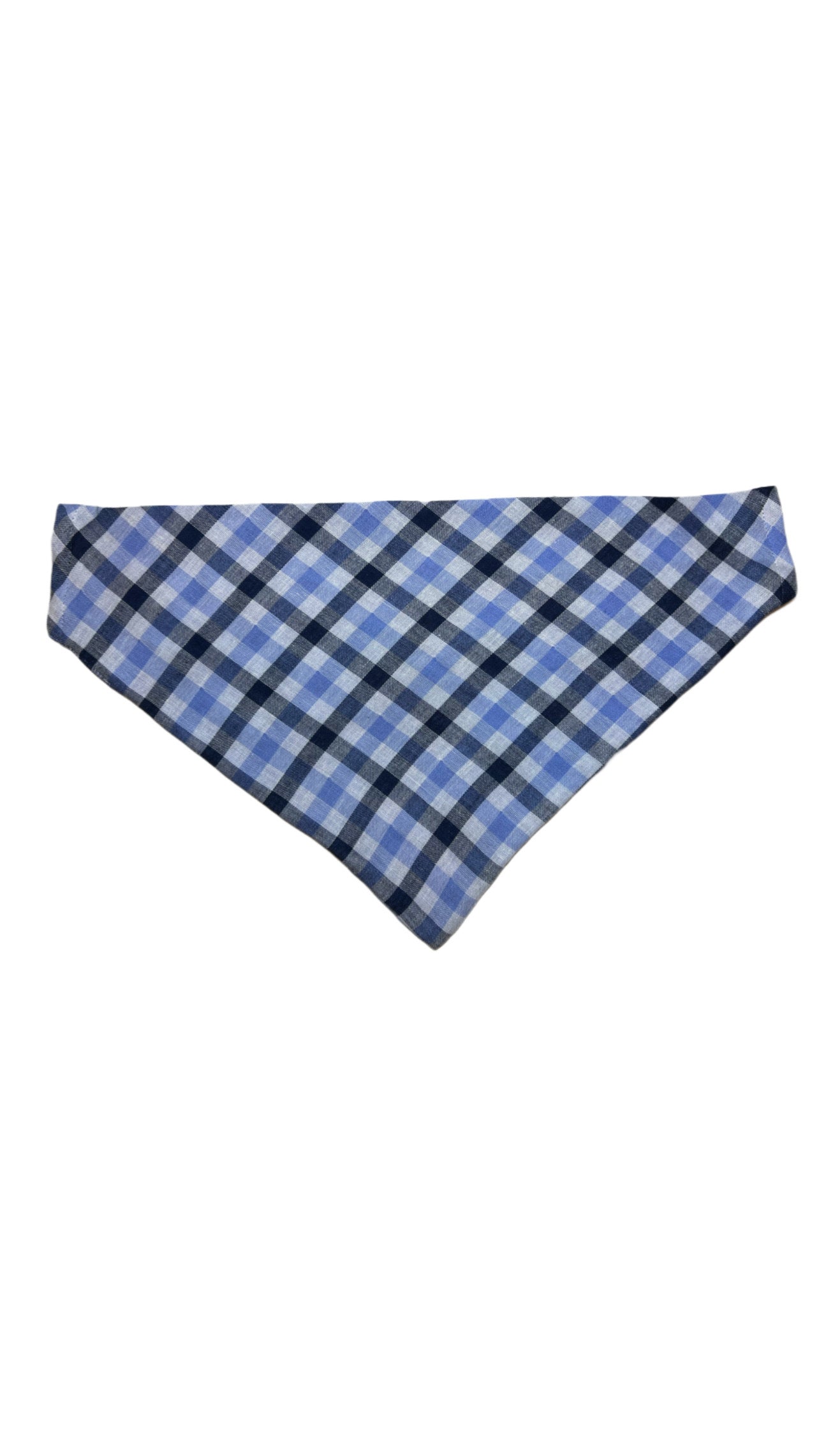 Blue Plaid - Bandana