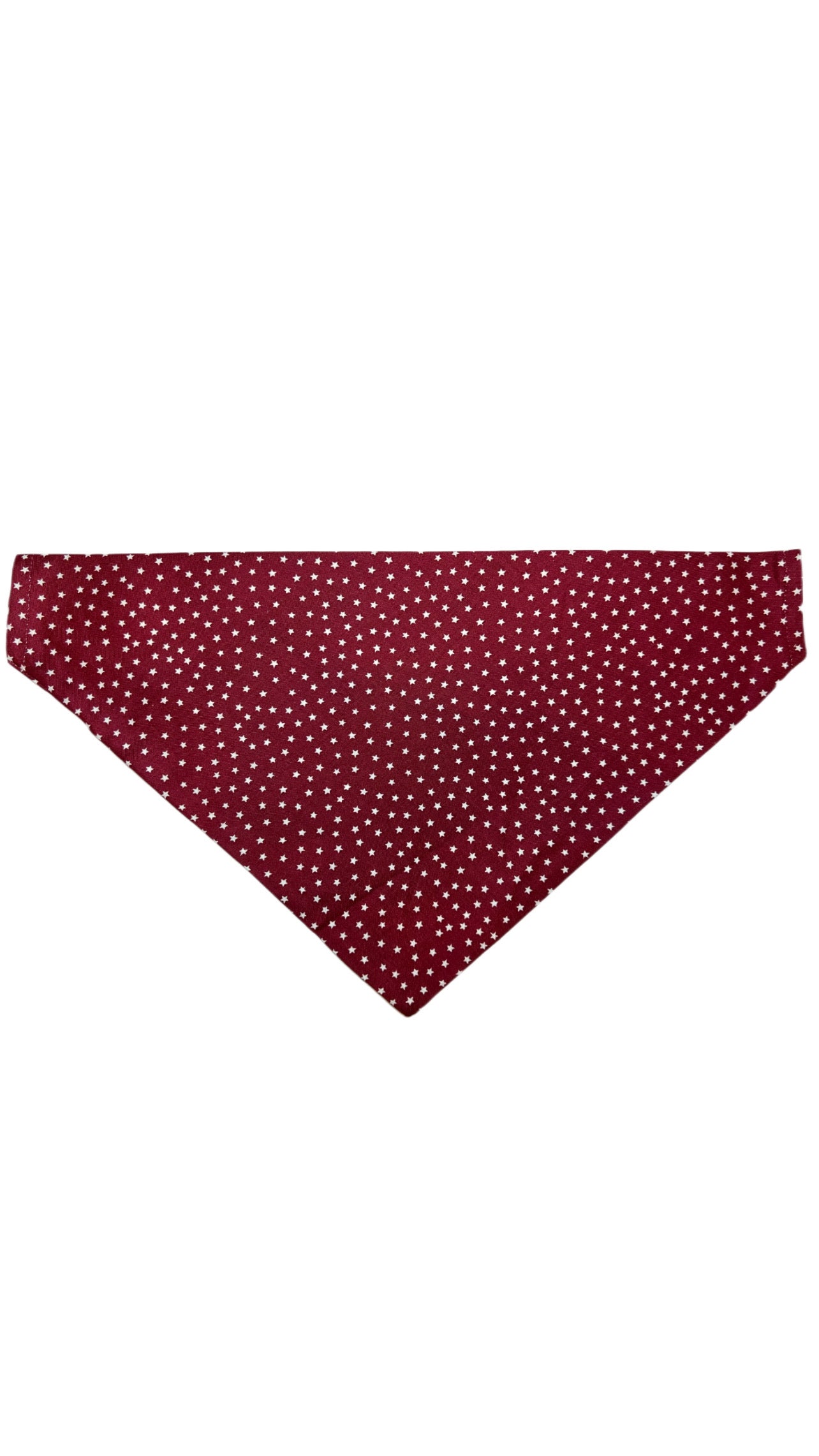 Red with White Stars- Bandana