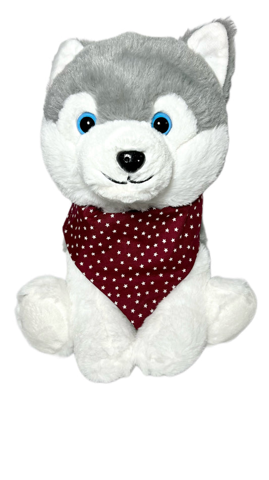 Red with White Stars- Bandana